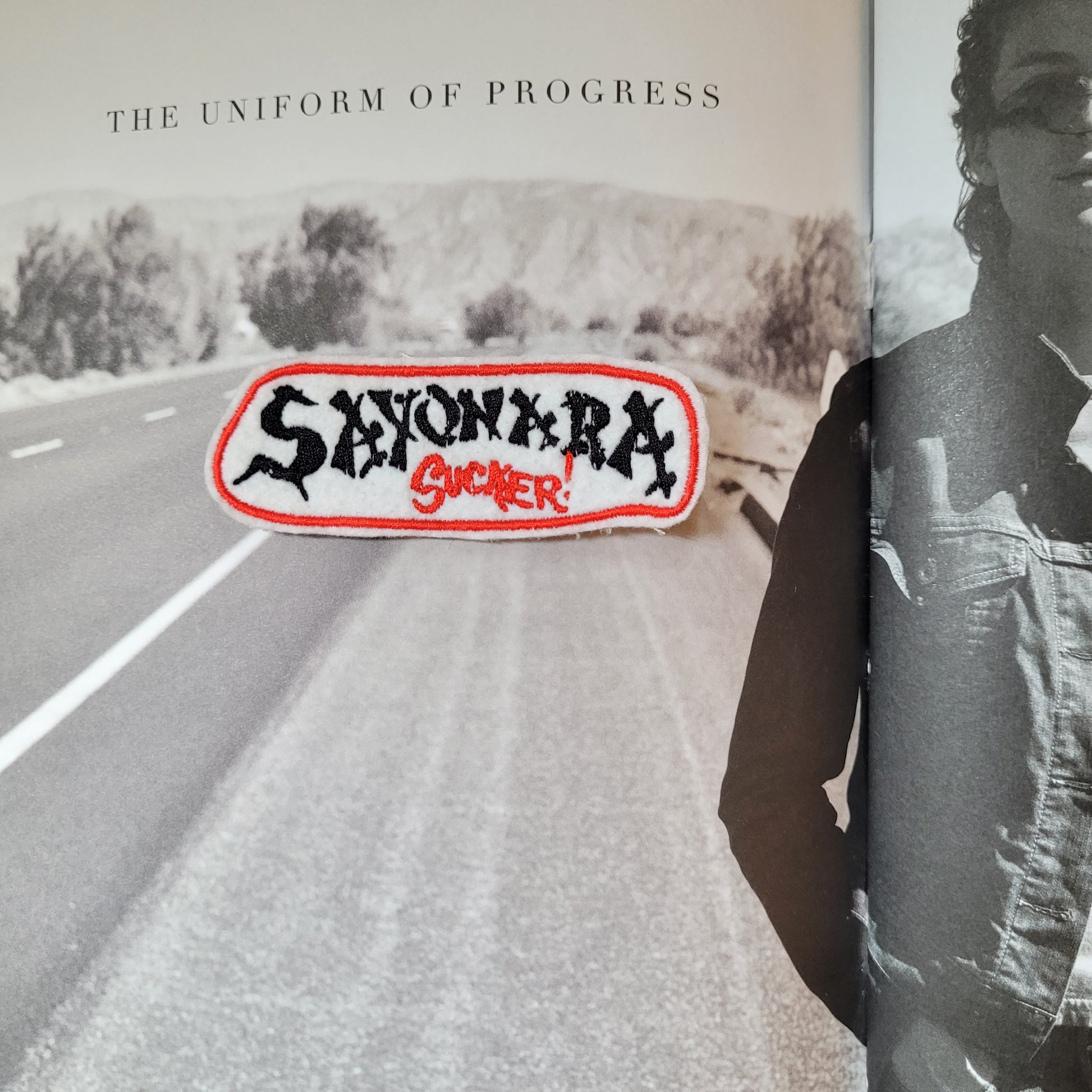 Patch Brodé Sayonara sucker! - PUNK & COTON