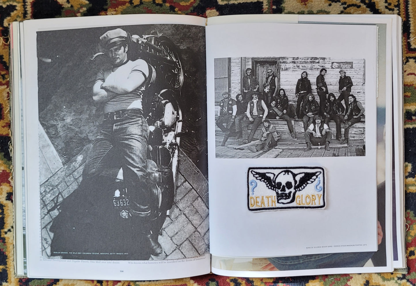 Patch brodé "Death or glory" - PUNK & COTON