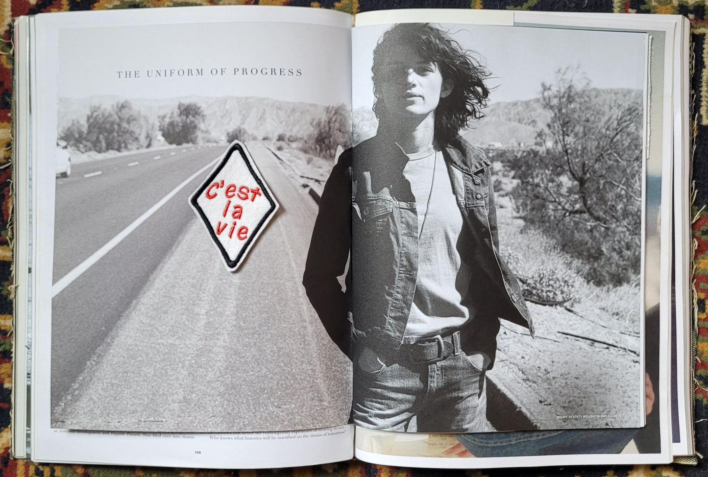 Patch Brodé C'est la Vie - PUNK & COTON