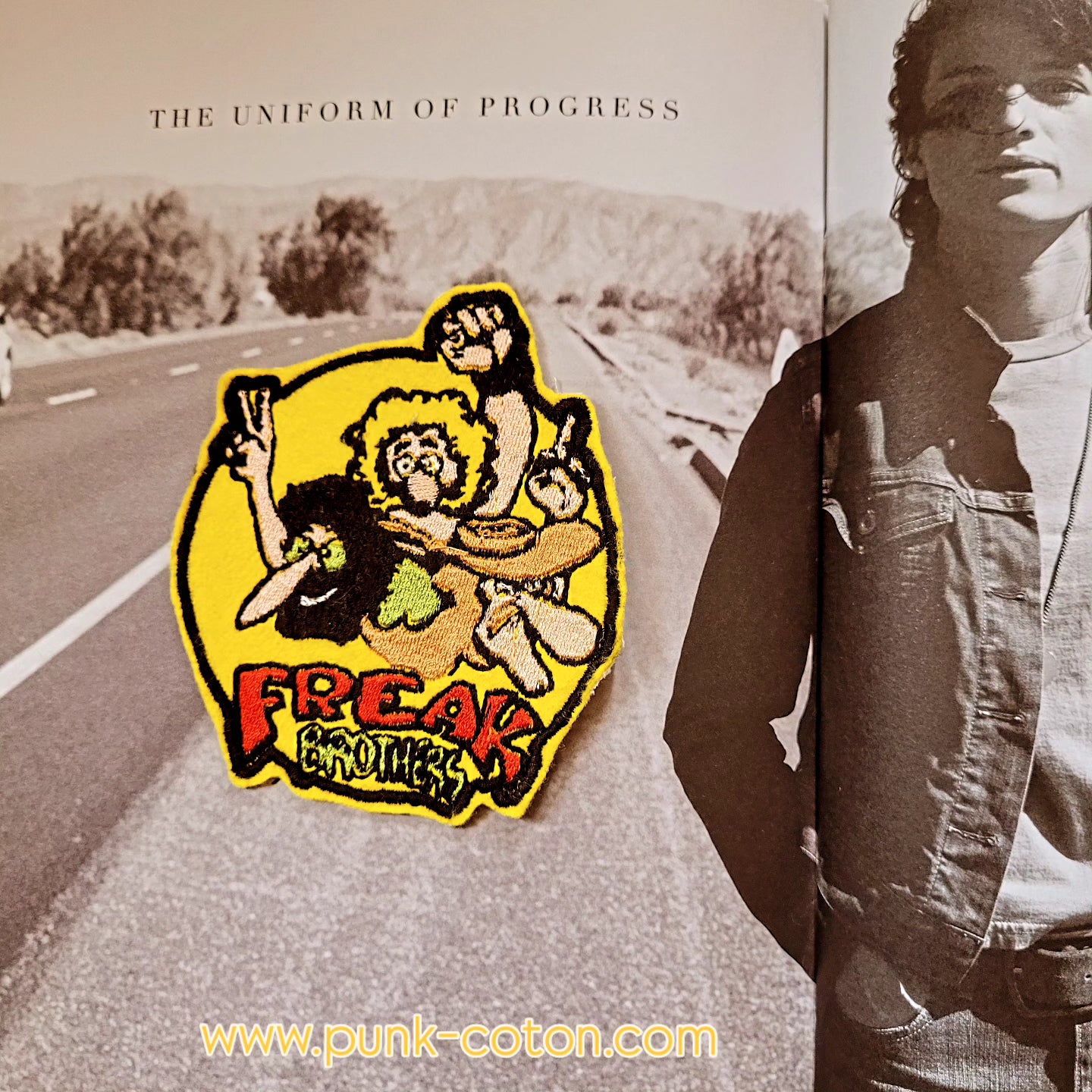 Patch Brodé The fabulous freak brothers - PUNK & COTON