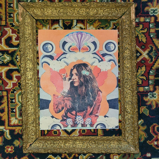 Backpatch "Psychedelic Janis Joplin" - PUNK & COTON