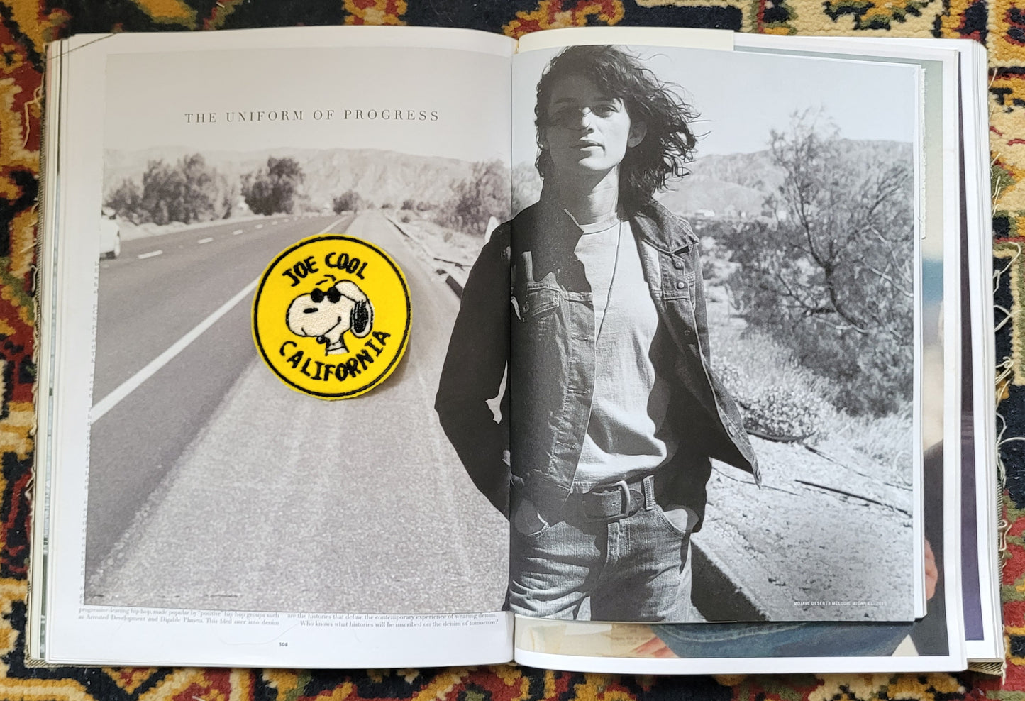 Patch Brodé Snoopy "Joe  Cool Caliornia" - PUNK & COTON