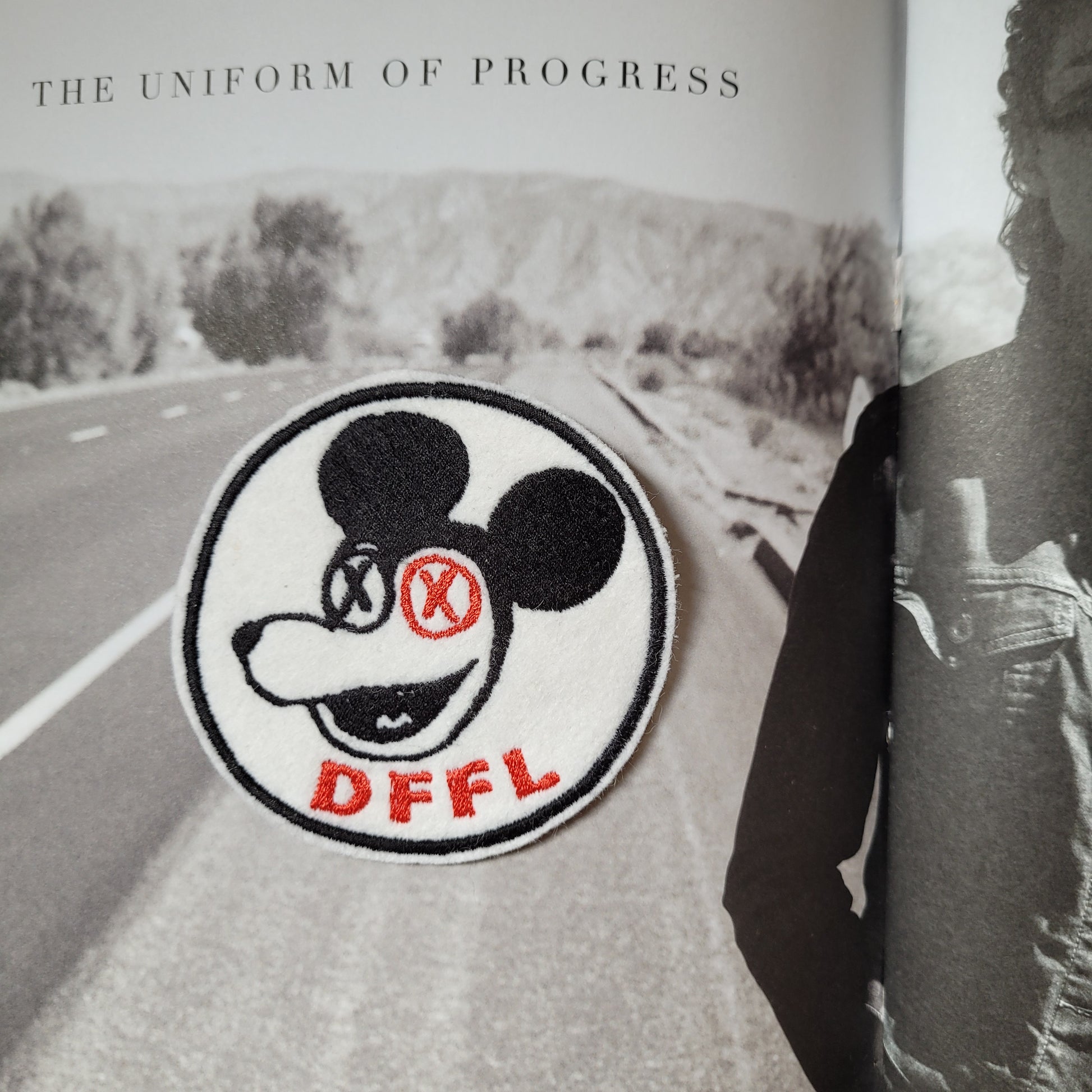 Patch Brodé DFFL Rat - PUNK & COTON