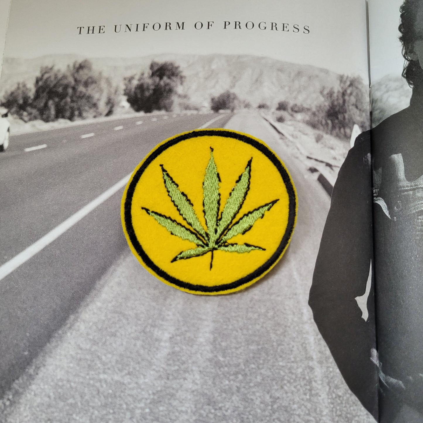 Patch Brodé  Canabis - PUNK & COTON