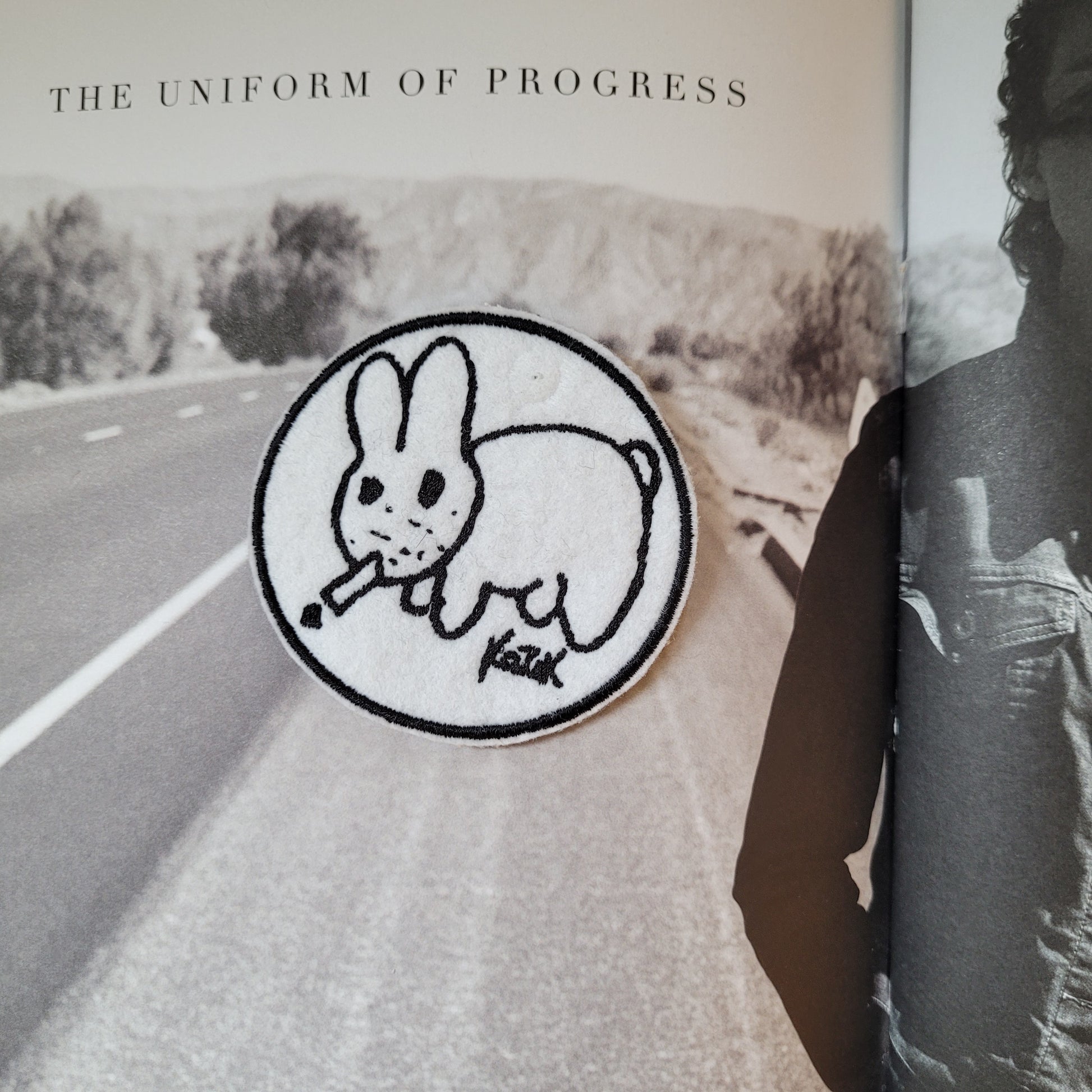 Patch Brodé In Memory Franck KOSIK - PUNK & COTON