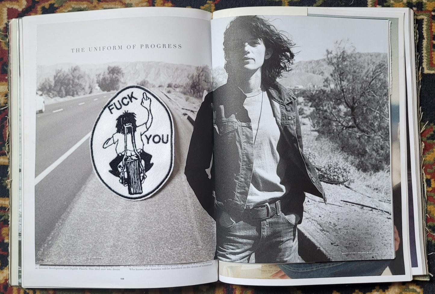 Patch Brodé Fuck You Biker - PUNK & COTON