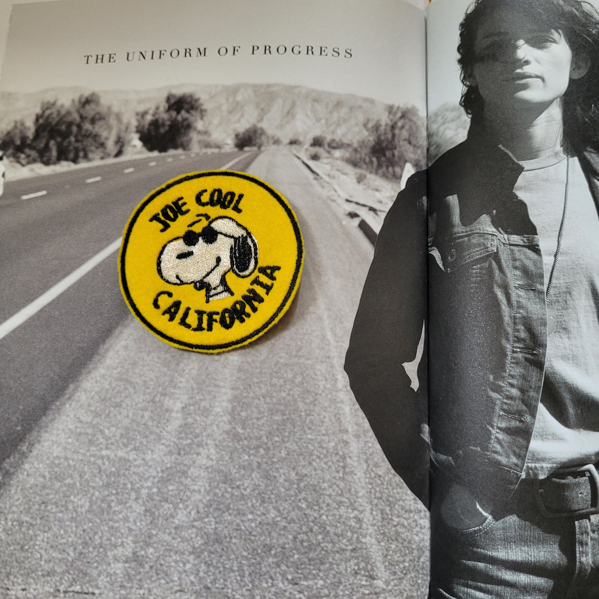 Patch Brodé Snoopy "Joe  Cool Caliornia" - PUNK & COTON