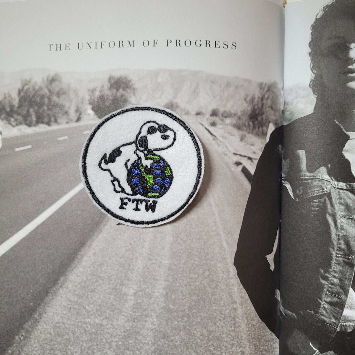 Patch Brodé Snoopy "Ftw" - PUNK & COTON