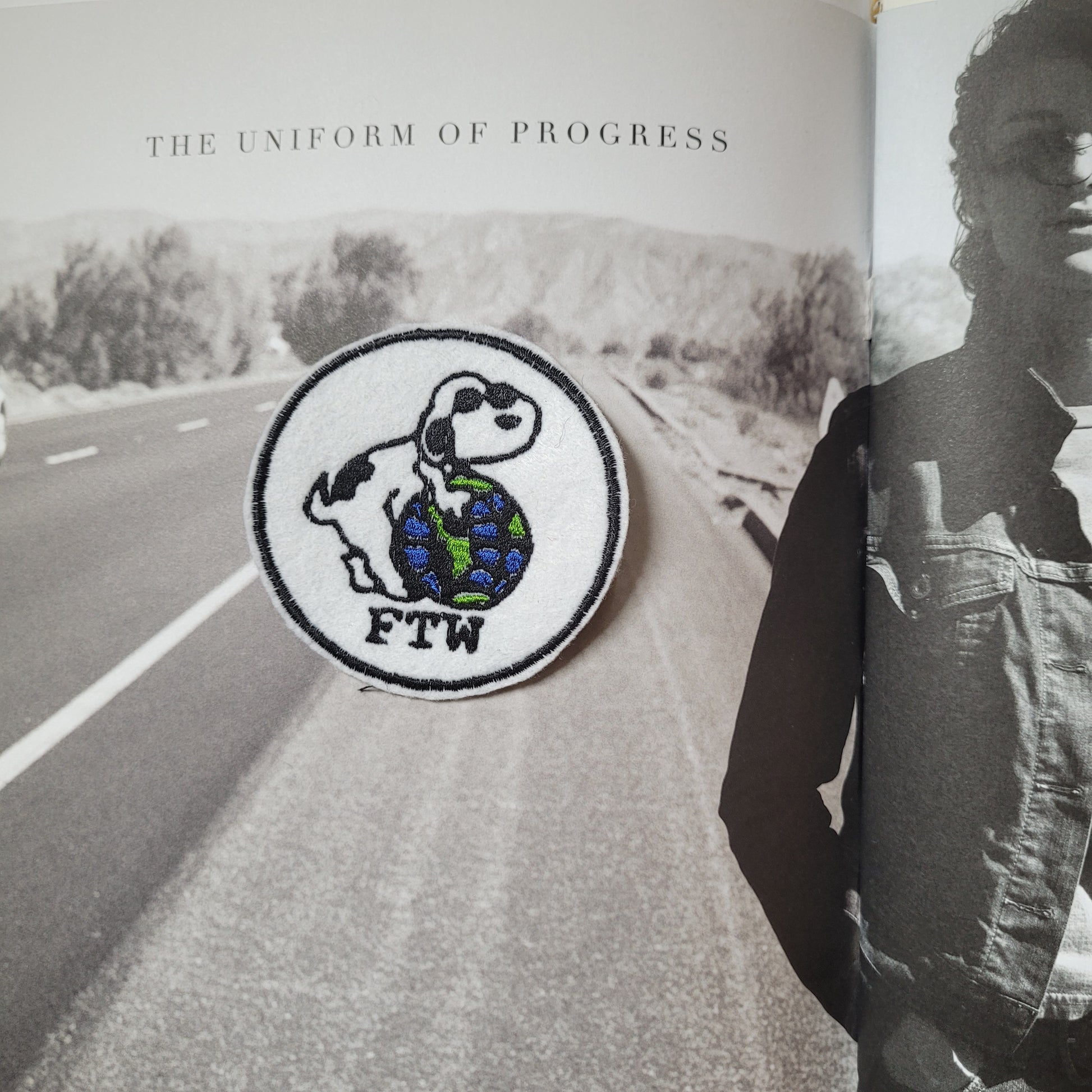 Patch Brodé Snoopy "Ftw" - PUNK & COTON