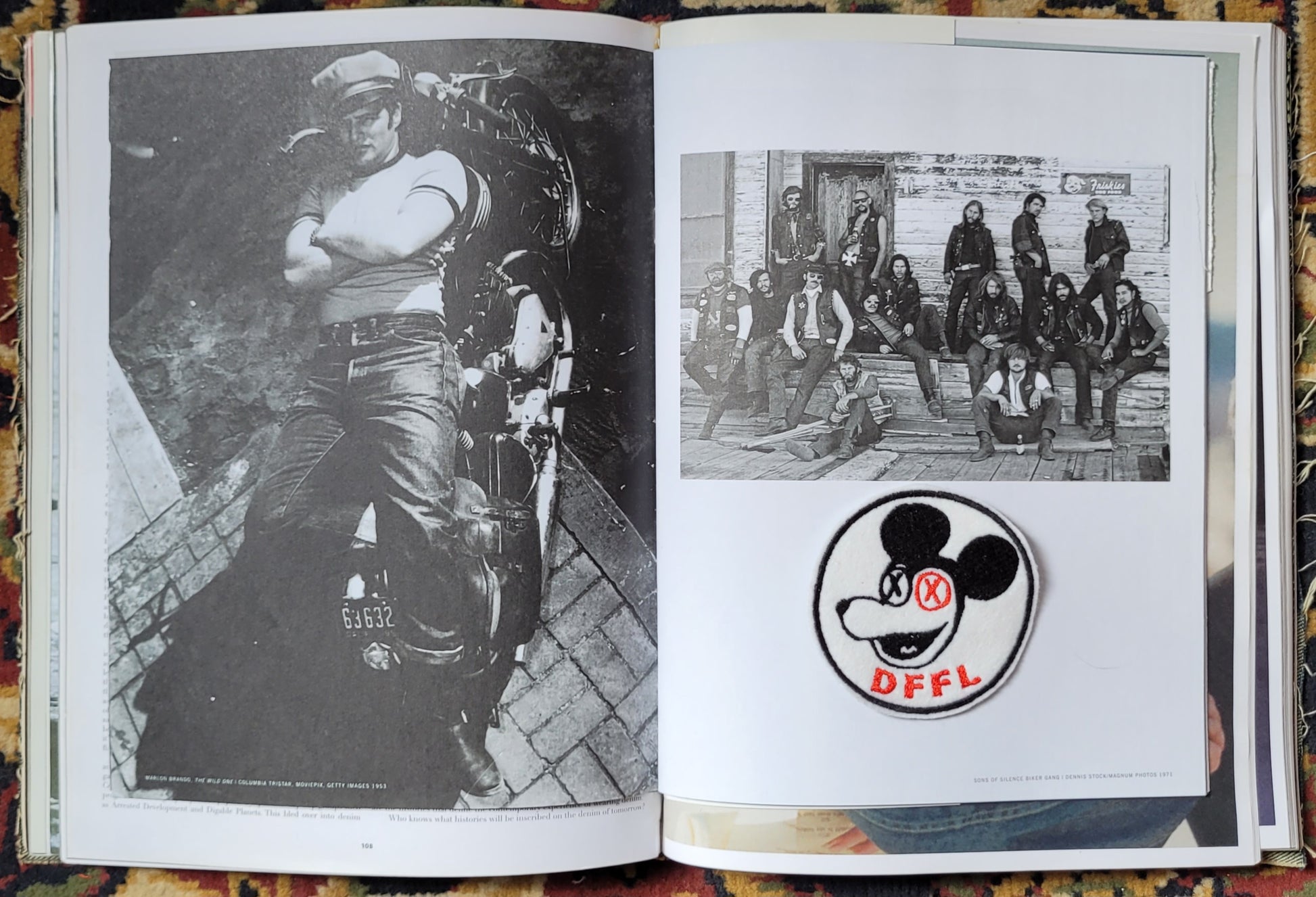 Patch Brodé DFFL Rat - PUNK & COTON