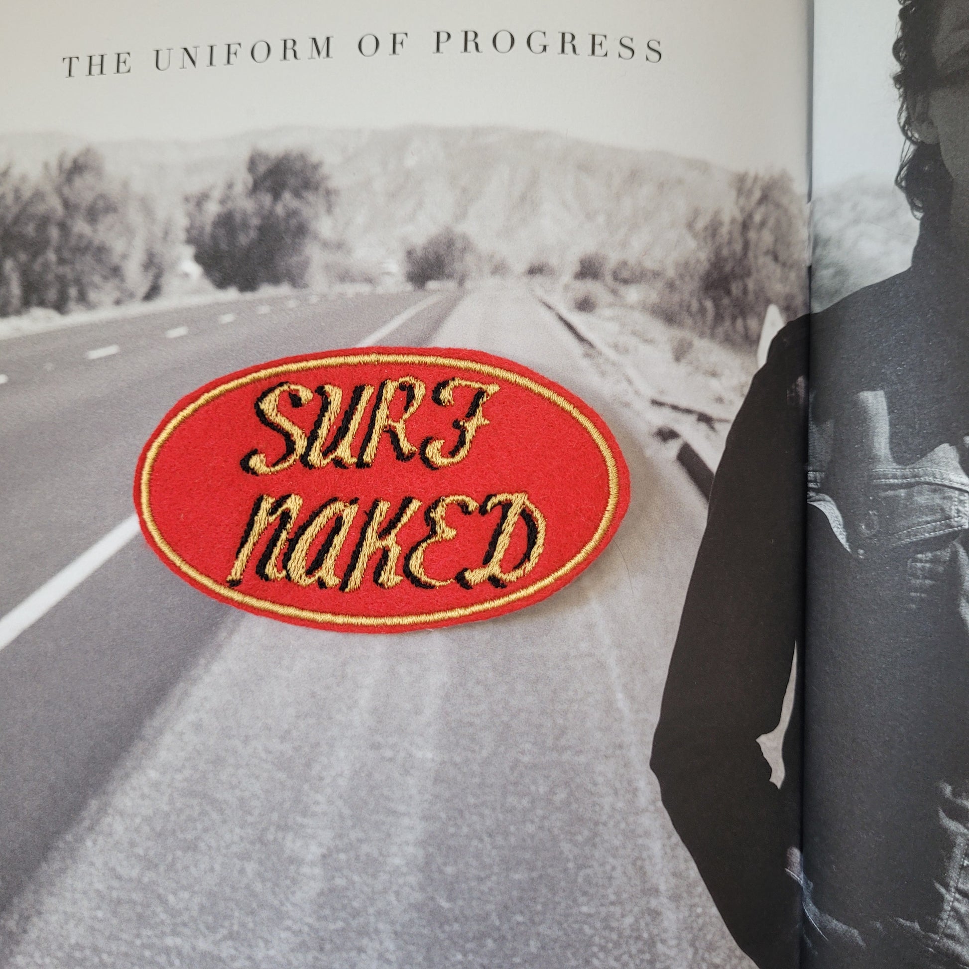 Patch Brodé Surf Naked - PUNK & COTON