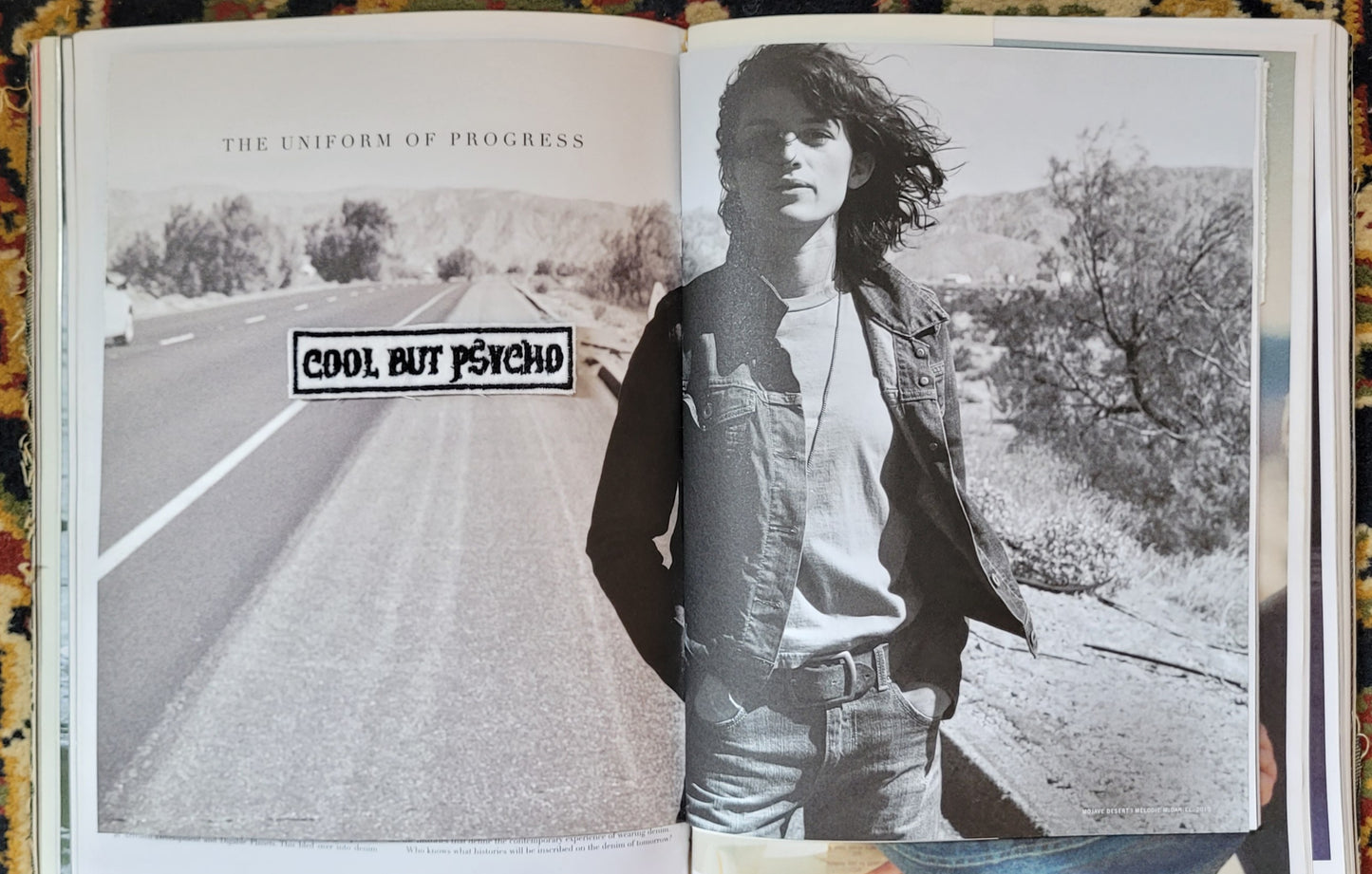 Patch Brodé Cool but psycho - PUNK & COTON