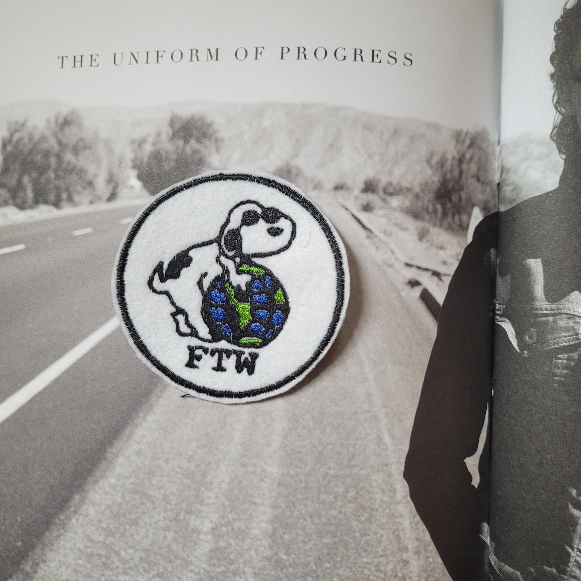 Patch Brodé Snoopy "Ftw" - PUNK & COTON