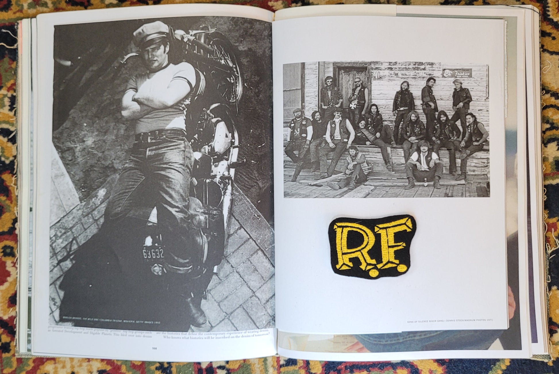 Patch Brodé Rat Fink signature - PUNK & COTON