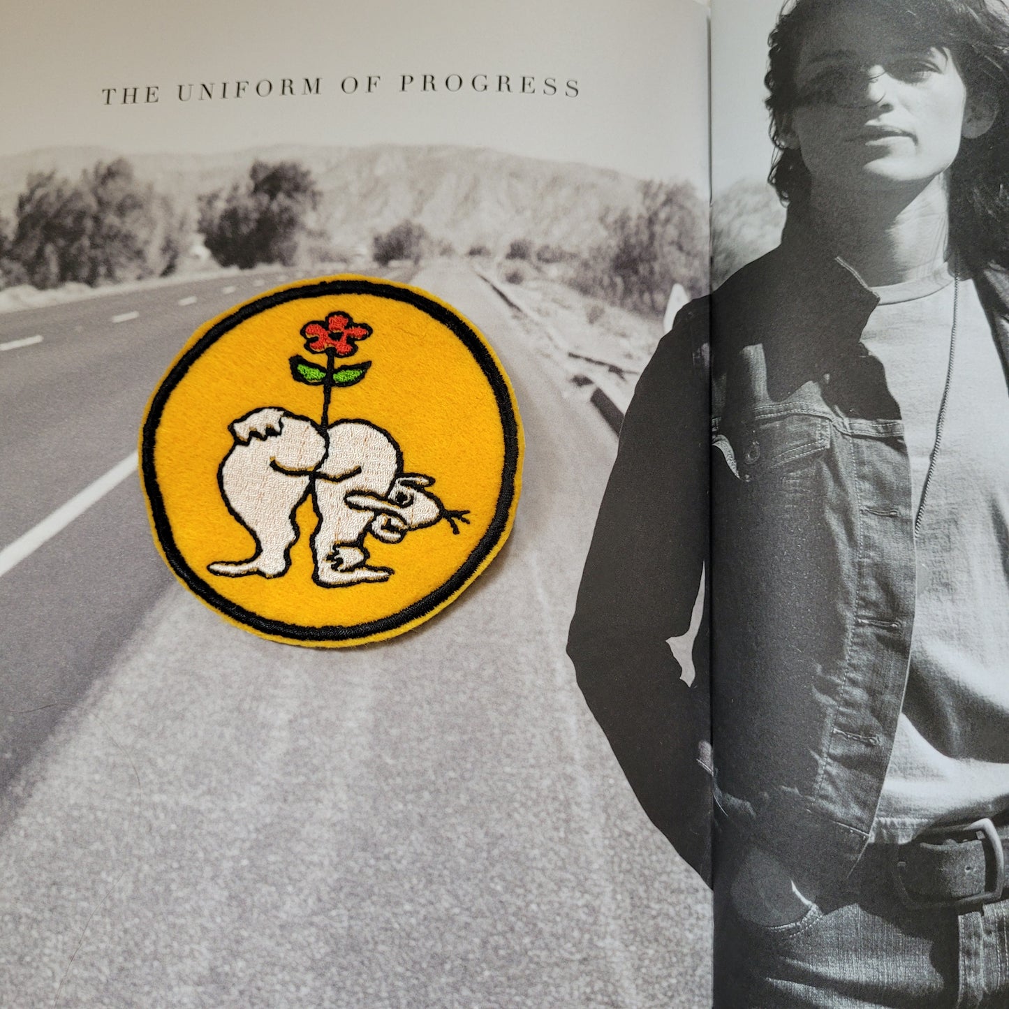 Patch Brodé Flower Power - PUNK & COTON