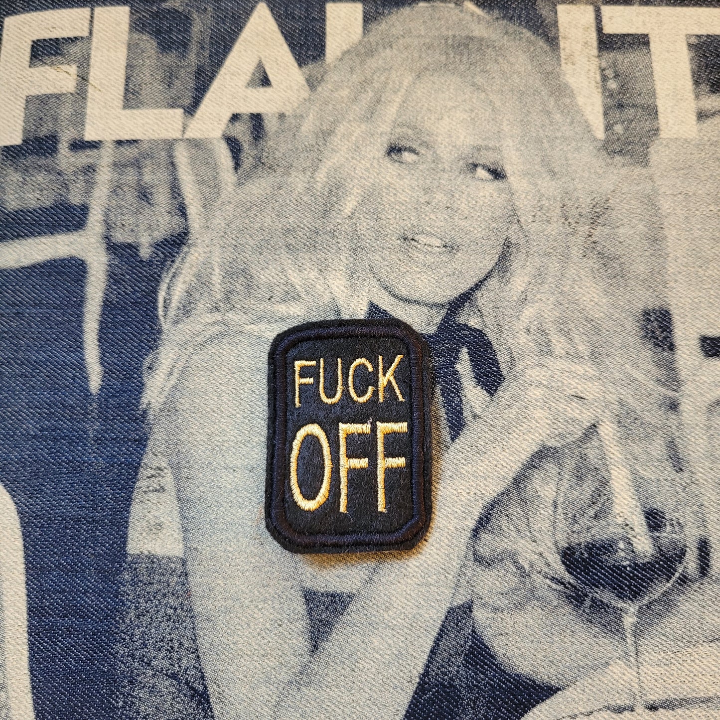 Patch Brodé Fuck Off - PUNK & COTON