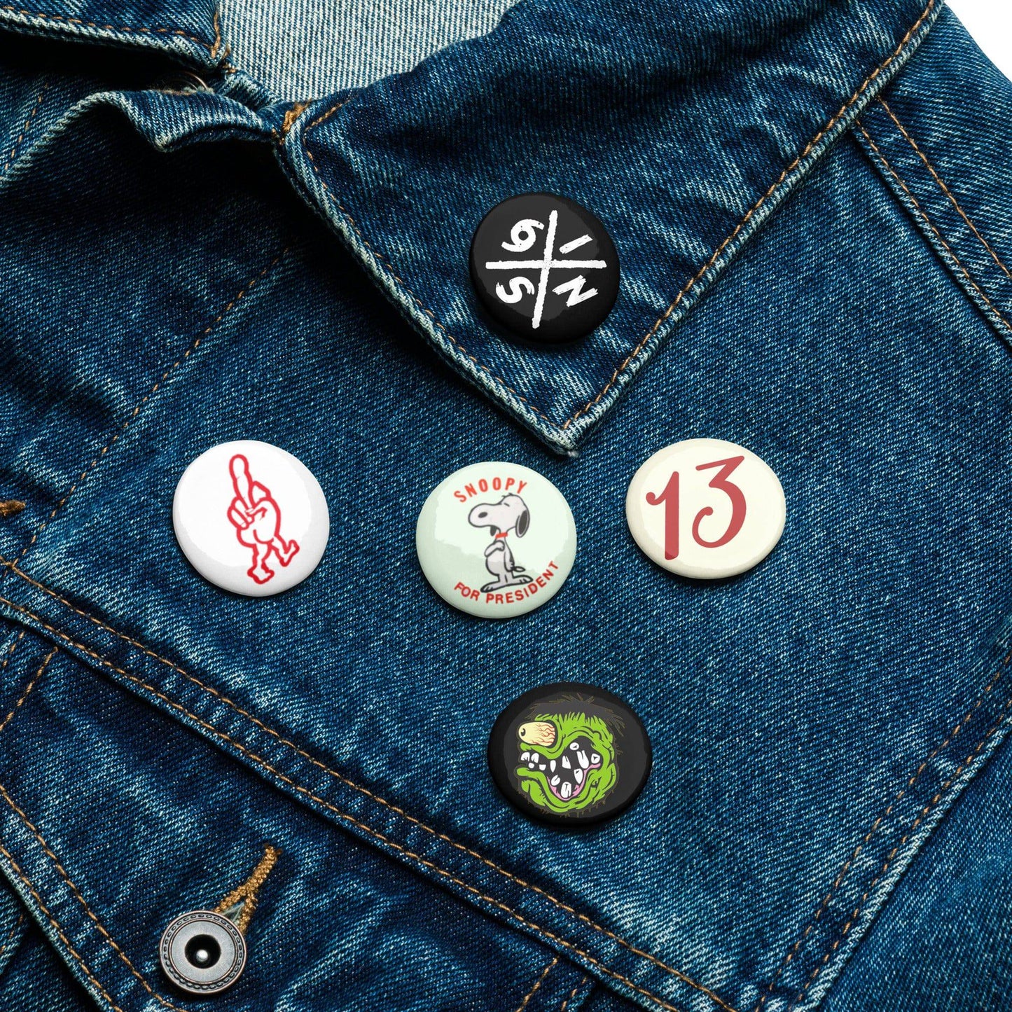 Subculture set of badges - L'Insoumis Clothing