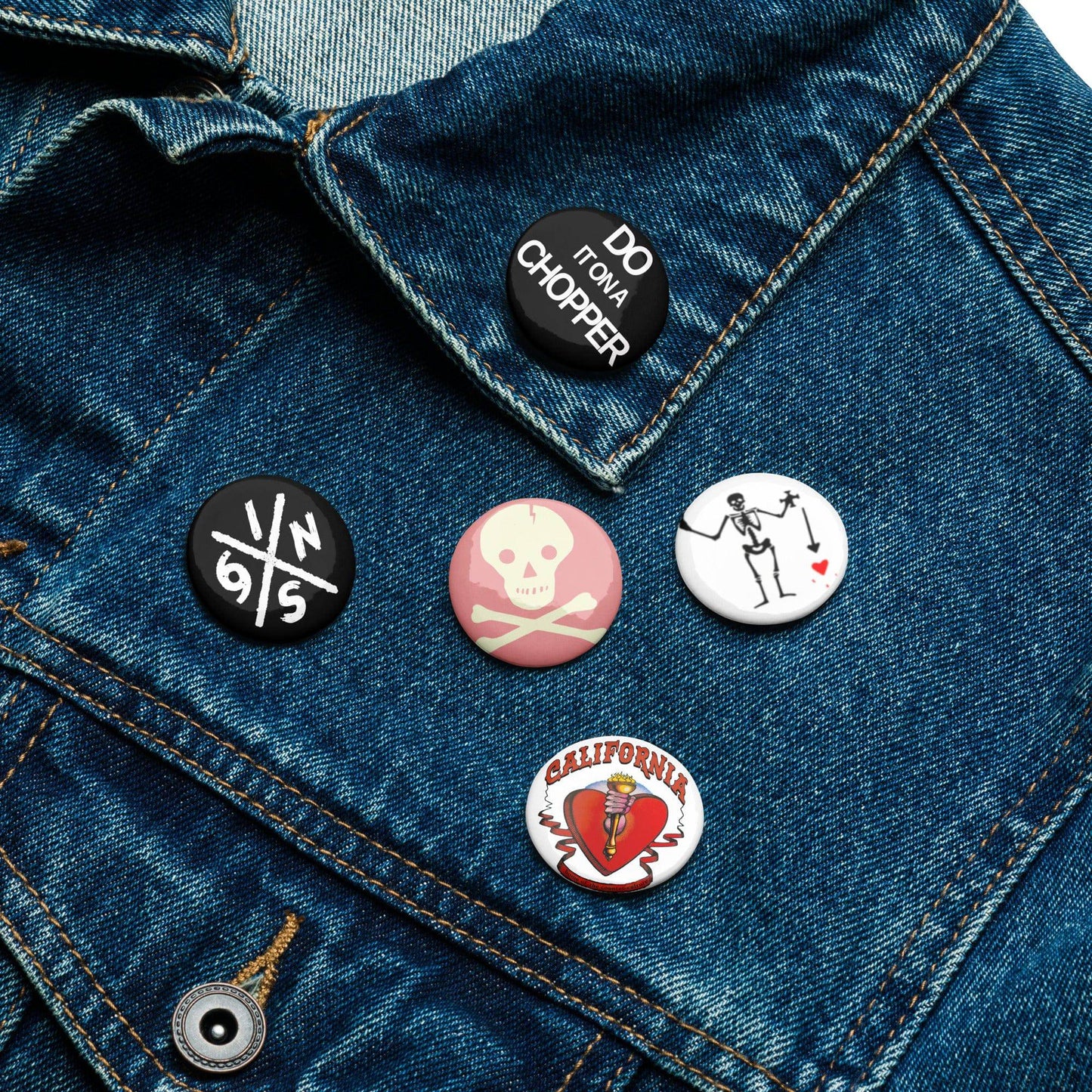 Subculture set of badges - L'Insoumis Clothing