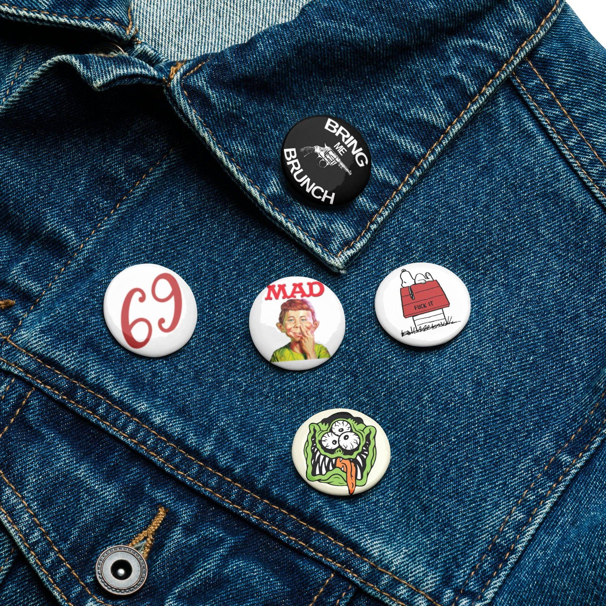 Subculture set of badges - L'Insoumis Clothing