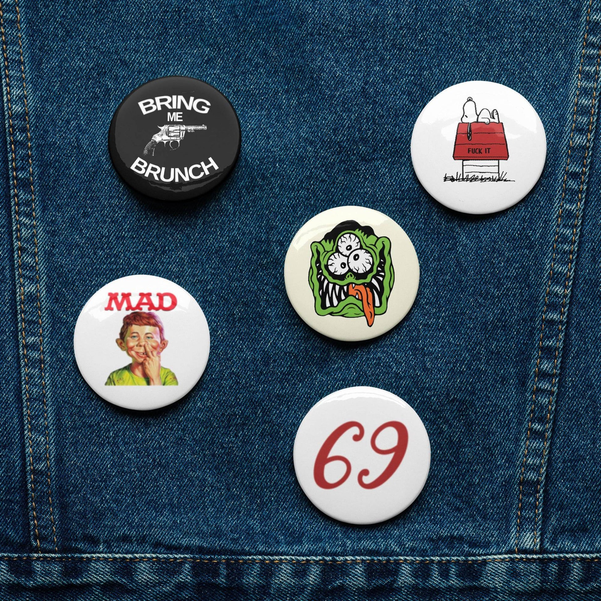 Subculture set of badges - L'Insoumis Clothing