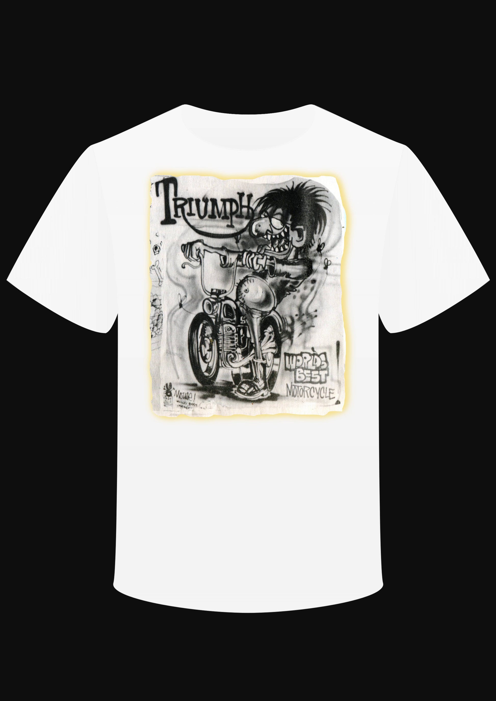 T-shirt " AIrbrush Triumph monster" - L'Insoumis Clothing