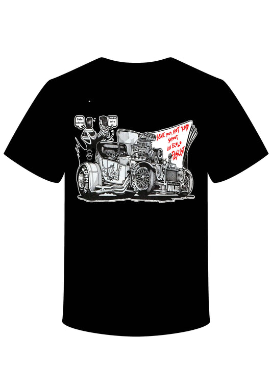 T-shirt " Save your Hot Rod" - L'Insoumis Clothing