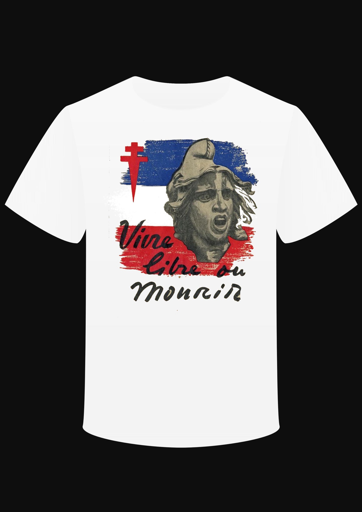 T-shirt "Vivre Libre ou Mourir" - L'Insoumis Clothing