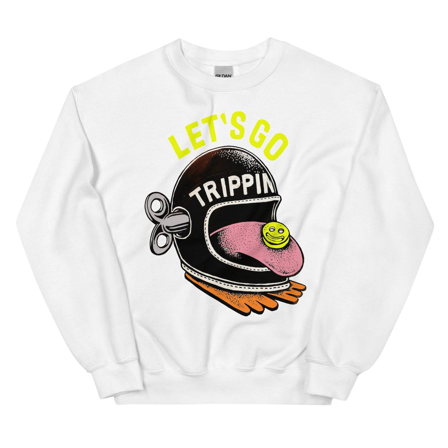 Sweat-shirt Let's go trippin - L'Insoumis Clothing