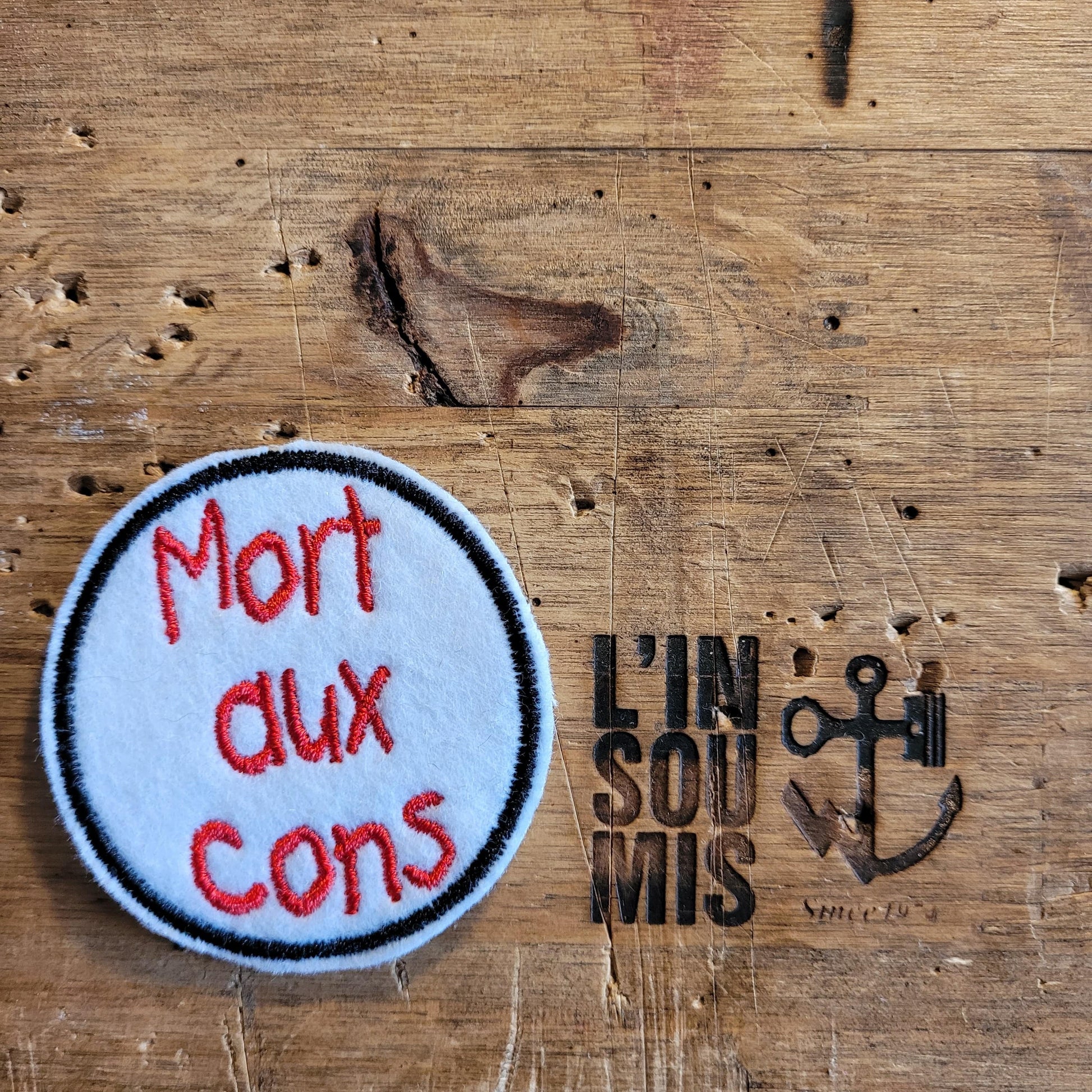 Morts aux Cons (Rond Fond Blanc) - L'Insoumis Clothing