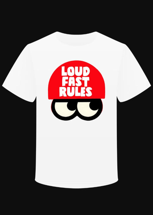 T-shirt "Loud Fast Rules" - L'Insoumis Clothing