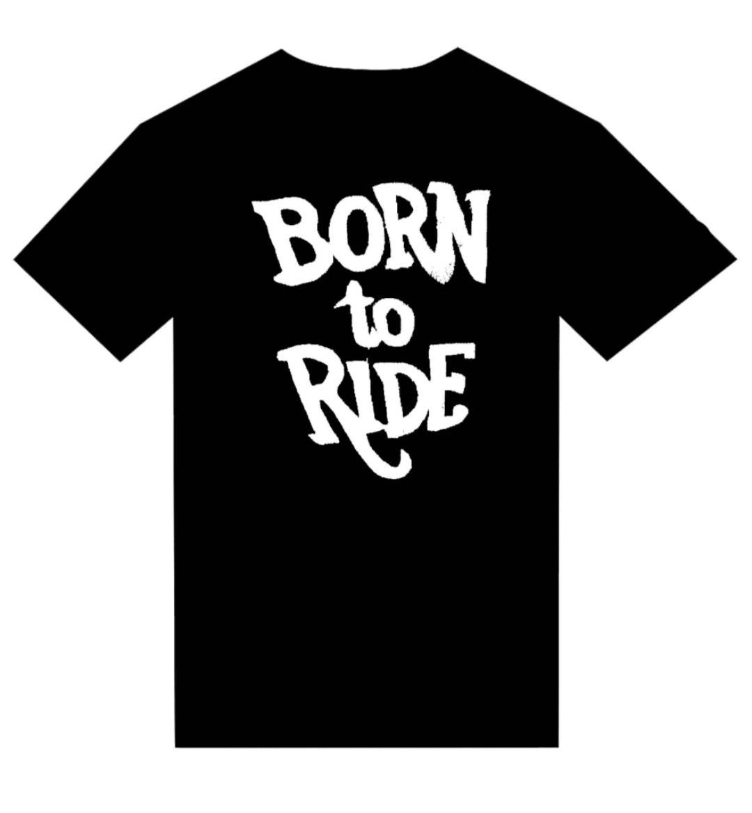 T-shirt "Born to Ride" - L'Insoumis Clothing