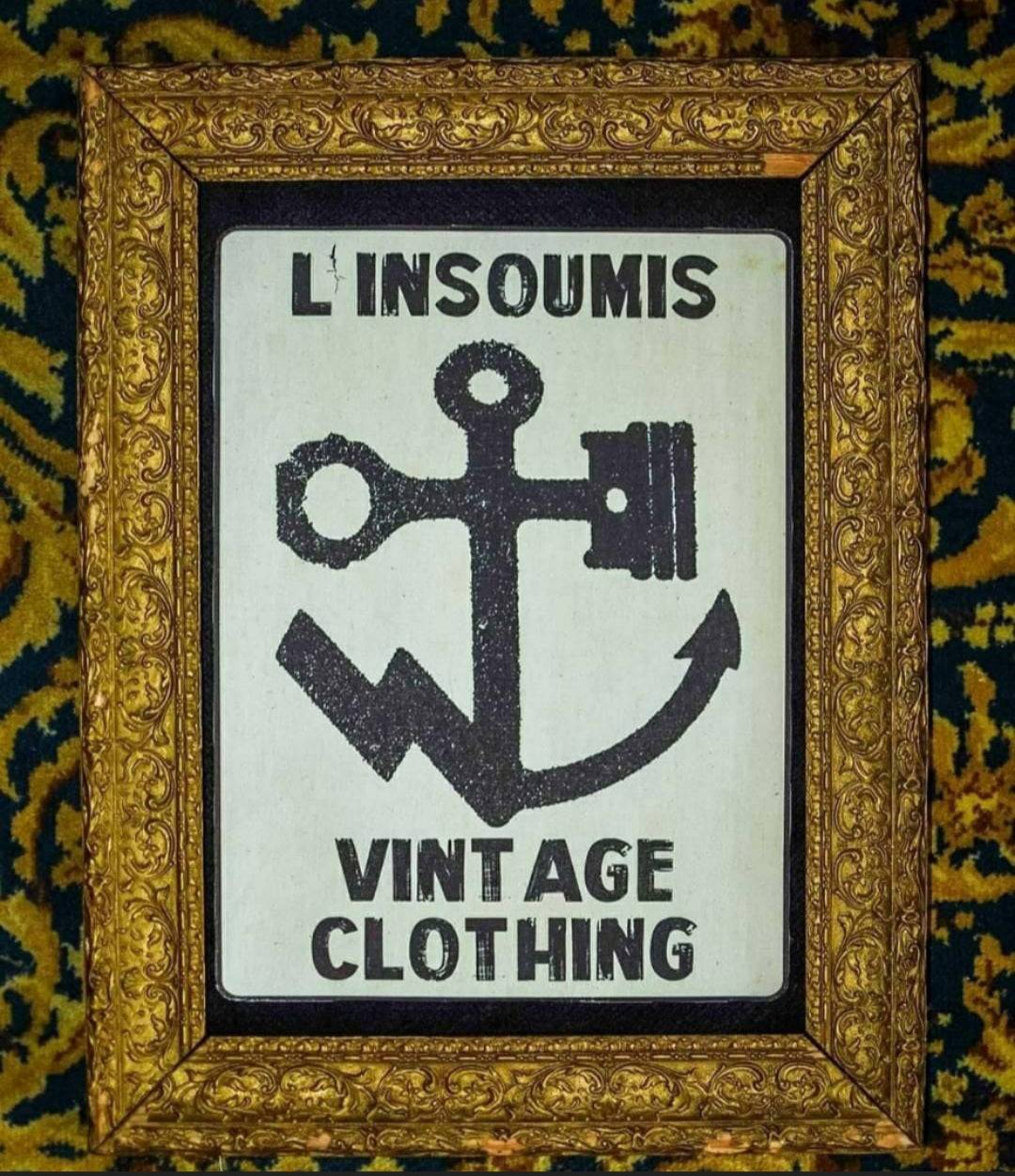 Backpatch "L'Insoumis Vintage Clothing" - L'Insoumis Clothing