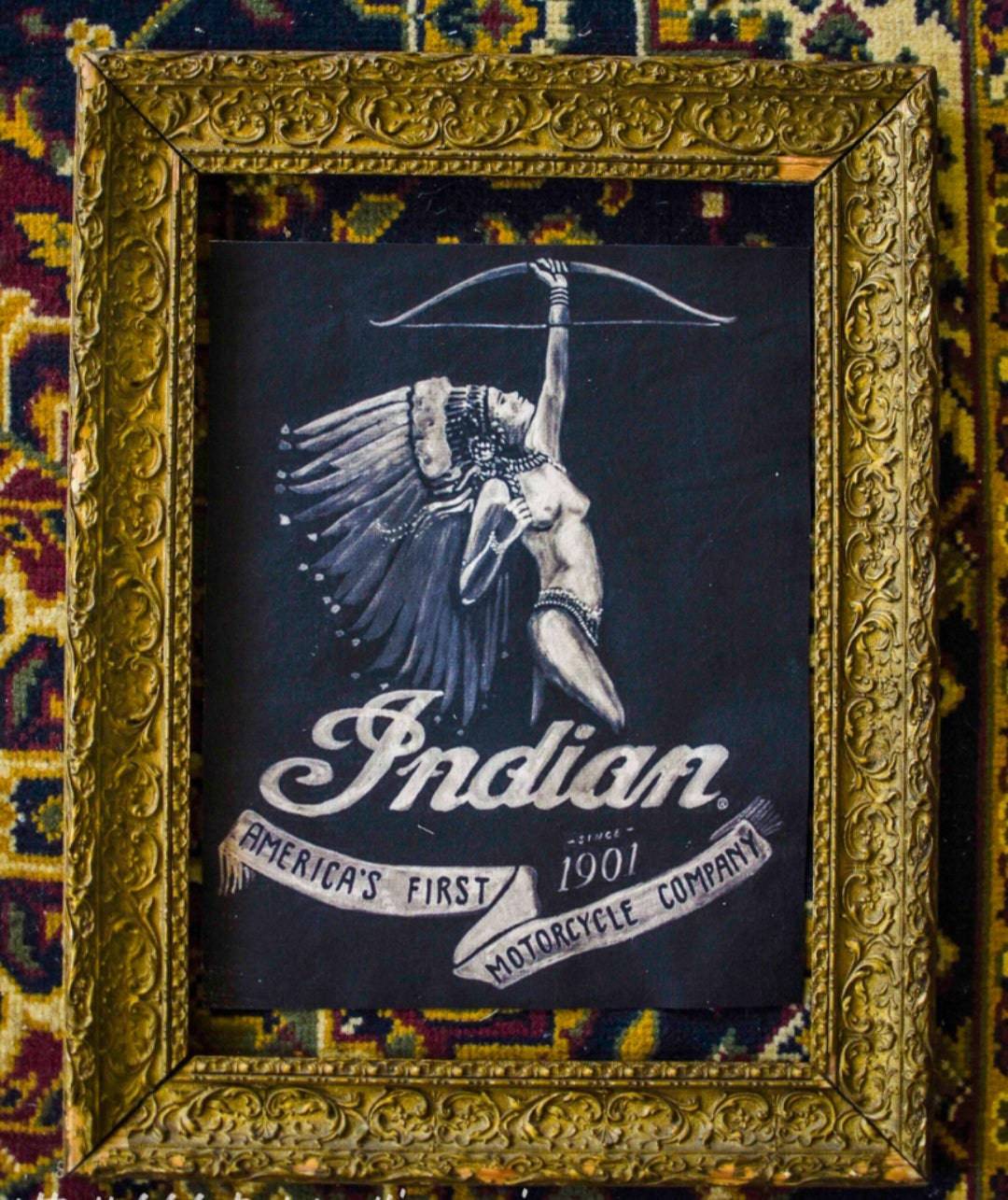 Backpatch "Indian Girl 1901" - L'Insoumis Clothing