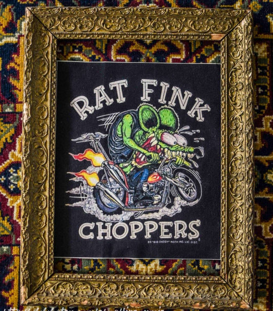 Backpatch "Rat Fink Choppers" - L'Insoumis Clothing