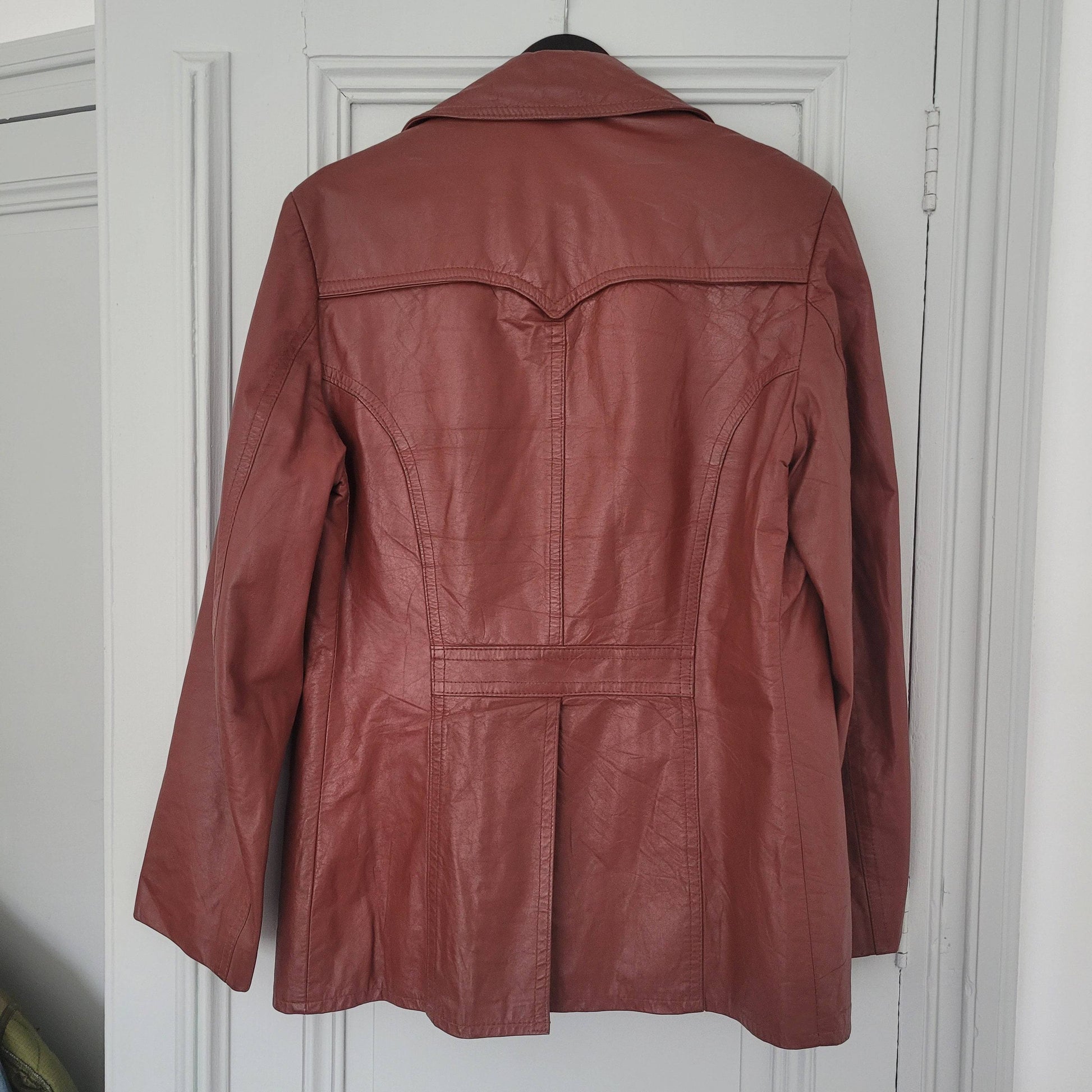 Leather jacket 70's / veste en cuir années 70 - L'Insoumis Clothing