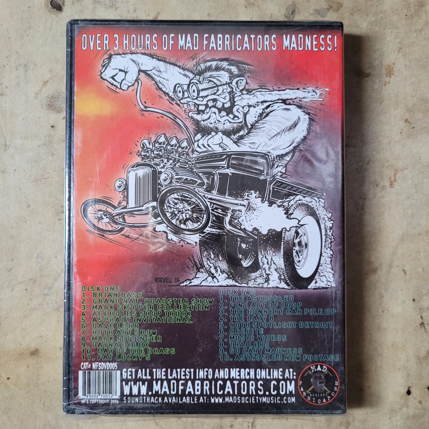 DVD Mad fabricators society VOL. 4 - L'Insoumis Clothing