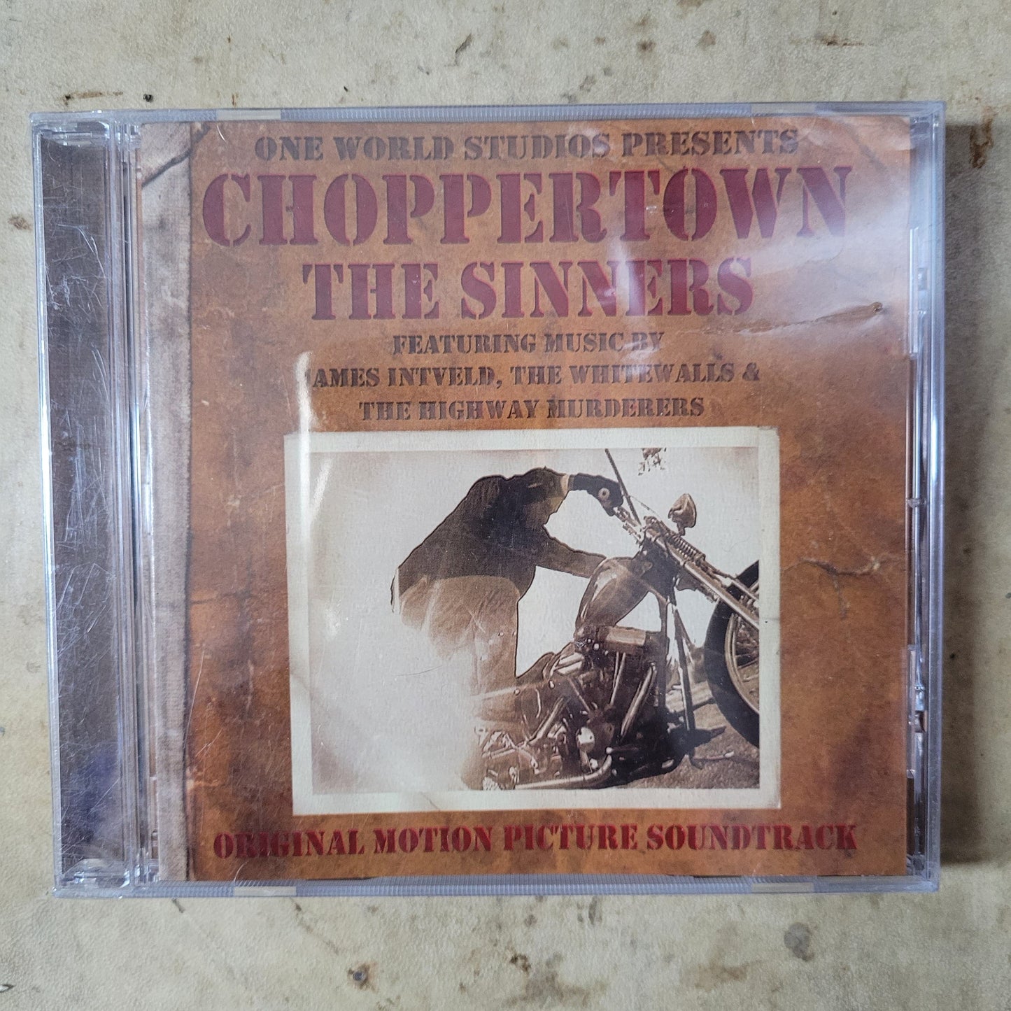 CD bo soundtrack Choppertown "The Sinners" - L'Insoumis Clothing