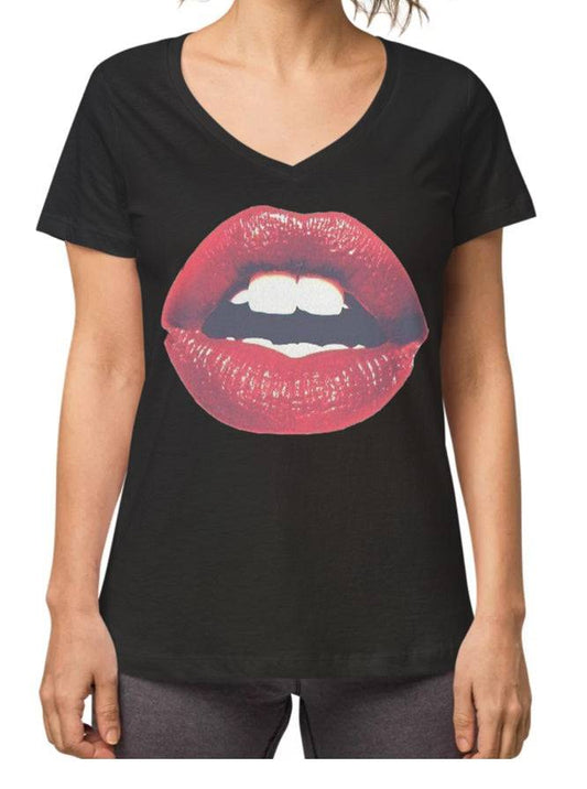 T-shirt "Woman lips" - L'Insoumis Clothing