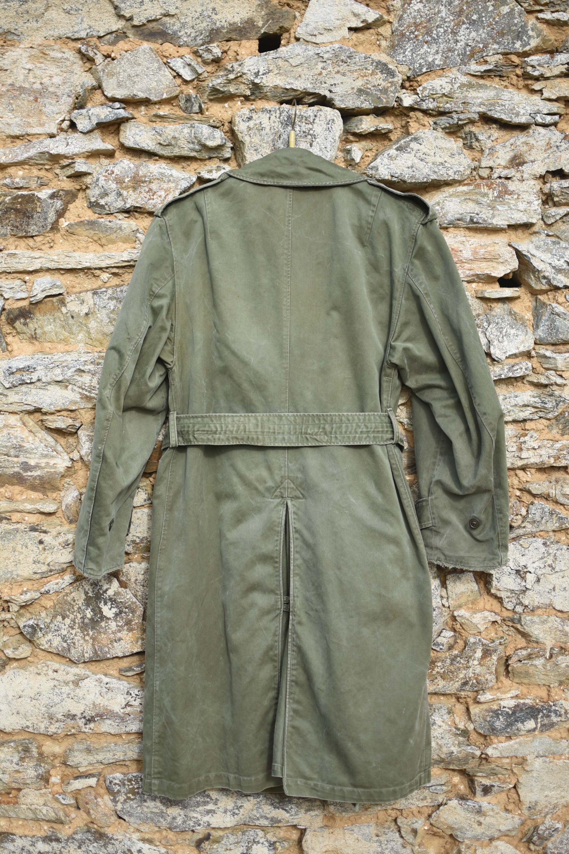 Rain overcoat US army Korea OG 107/ imperméable surveste - L'Insoumis Clothing