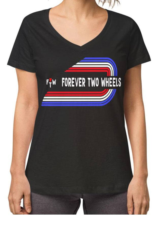 T-shirt "Forever two wheels" - L'Insoumis Clothing