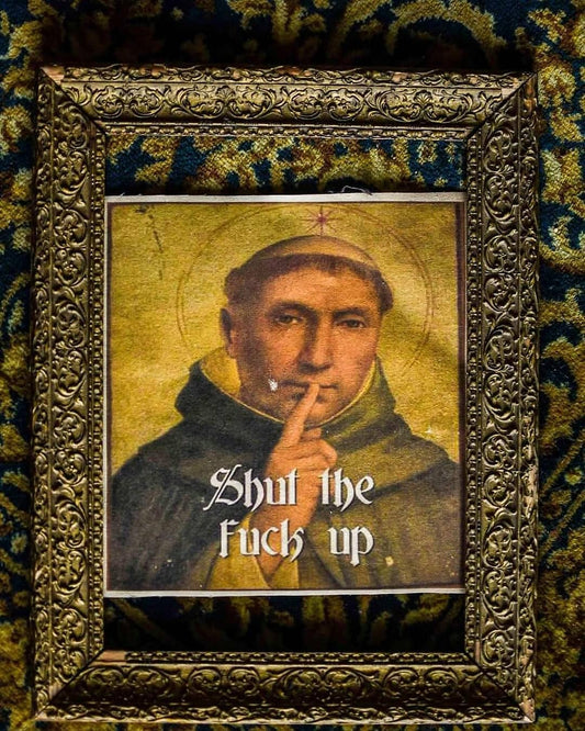 Backpatch "Shut the Fuck Up" - L'Insoumis Clothing