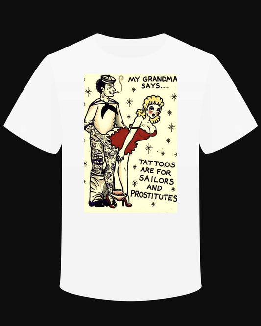 T-shirt "My Grandma says..." - L'Insoumis Clothing