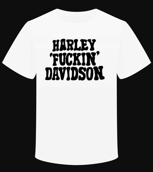 T-shirt "Harley 'Fuckin' Davidson" - L'Insoumis Clothing