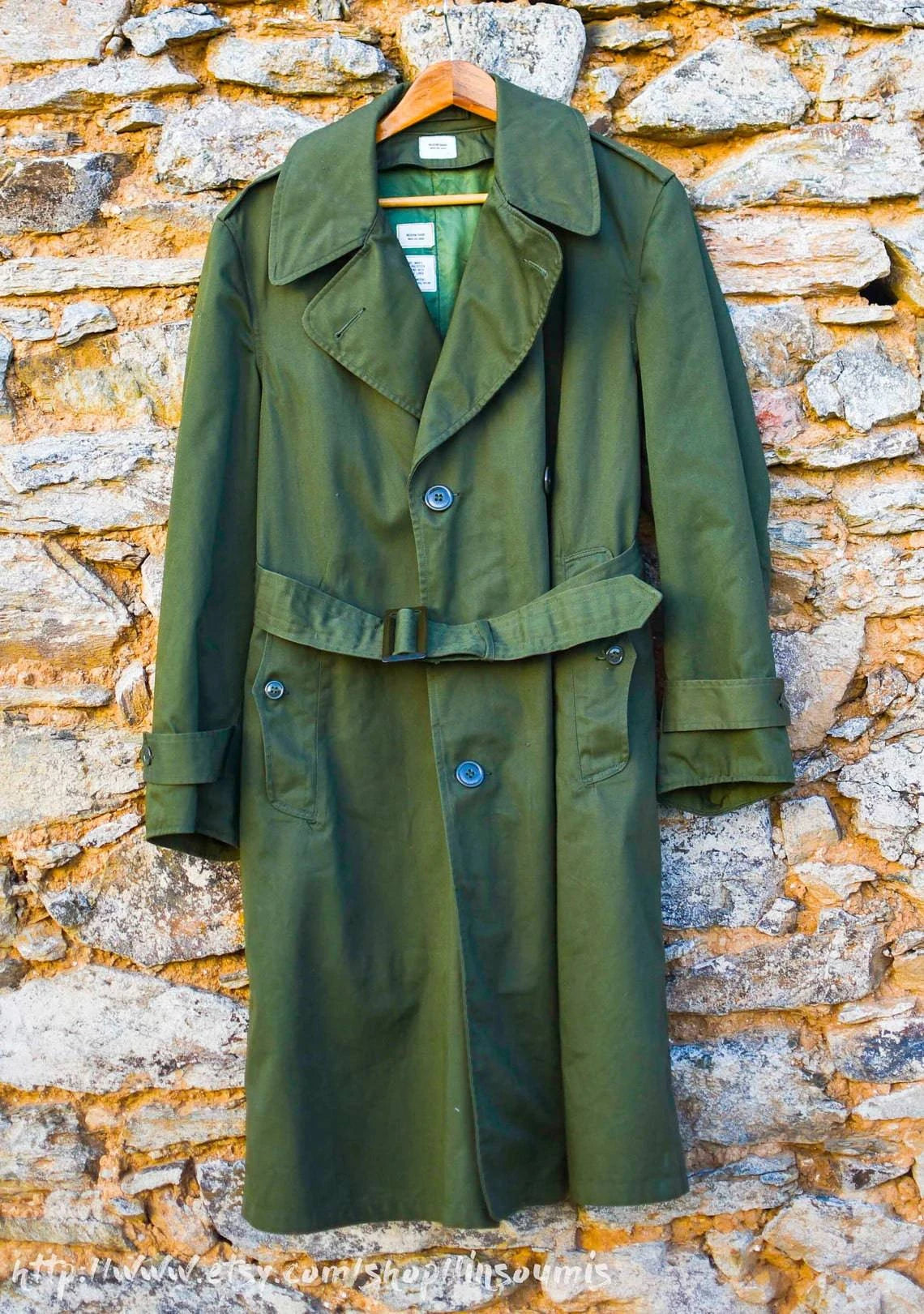 Rare Vintage Korea era US Army overcoat with liner MINT. - L'Insoumis Clothing