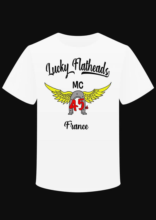 T-shirt "Lucky Flatheads MC France" - L'Insoumis Clothing