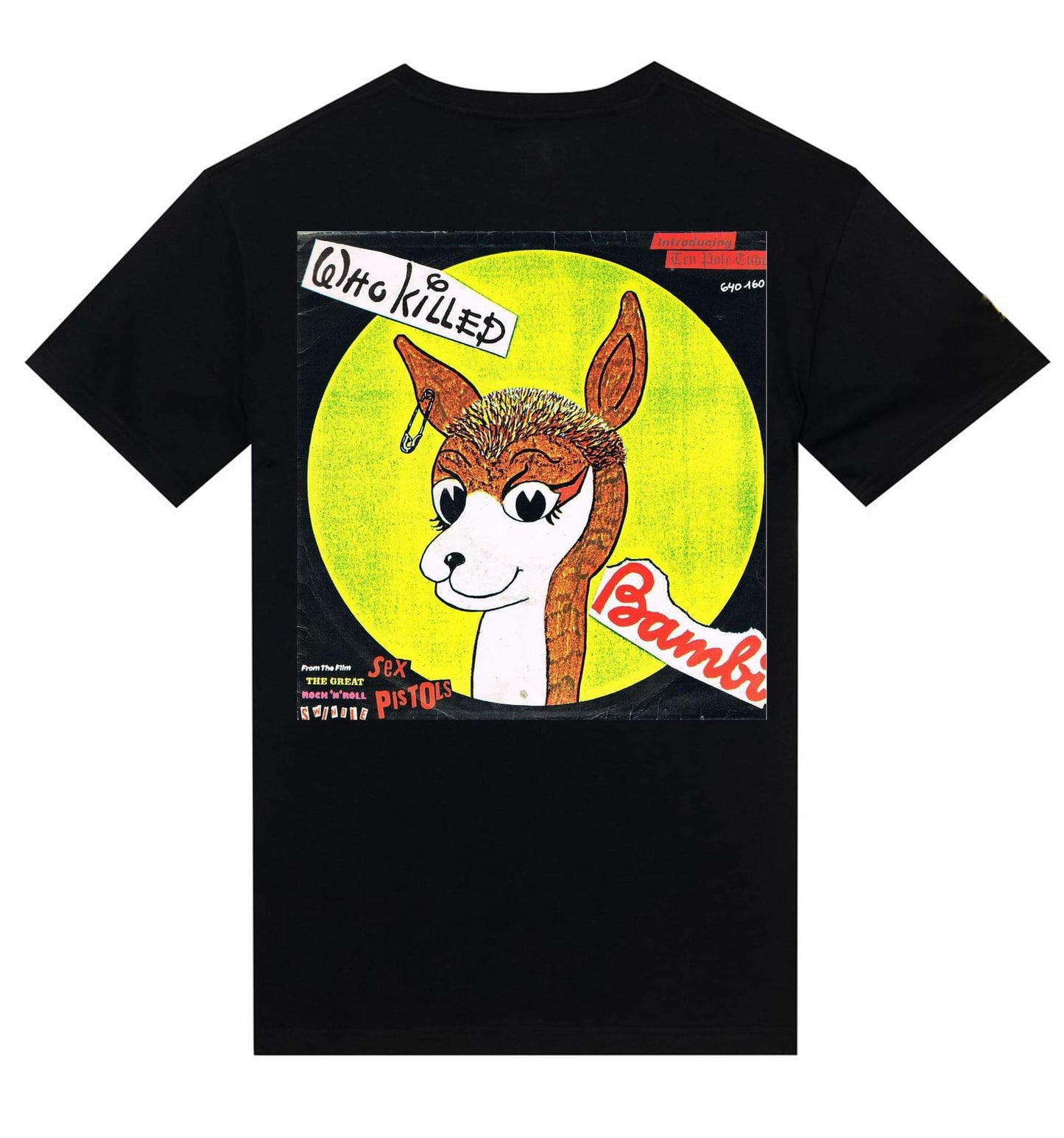 T-shirt "WHO KILLED BAMBI/ SEX PISTOLS" - L'Insoumis Clothing