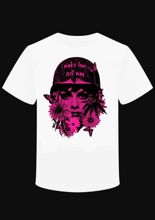 T-shirt "Make Love Not War" - L'Insoumis Clothing