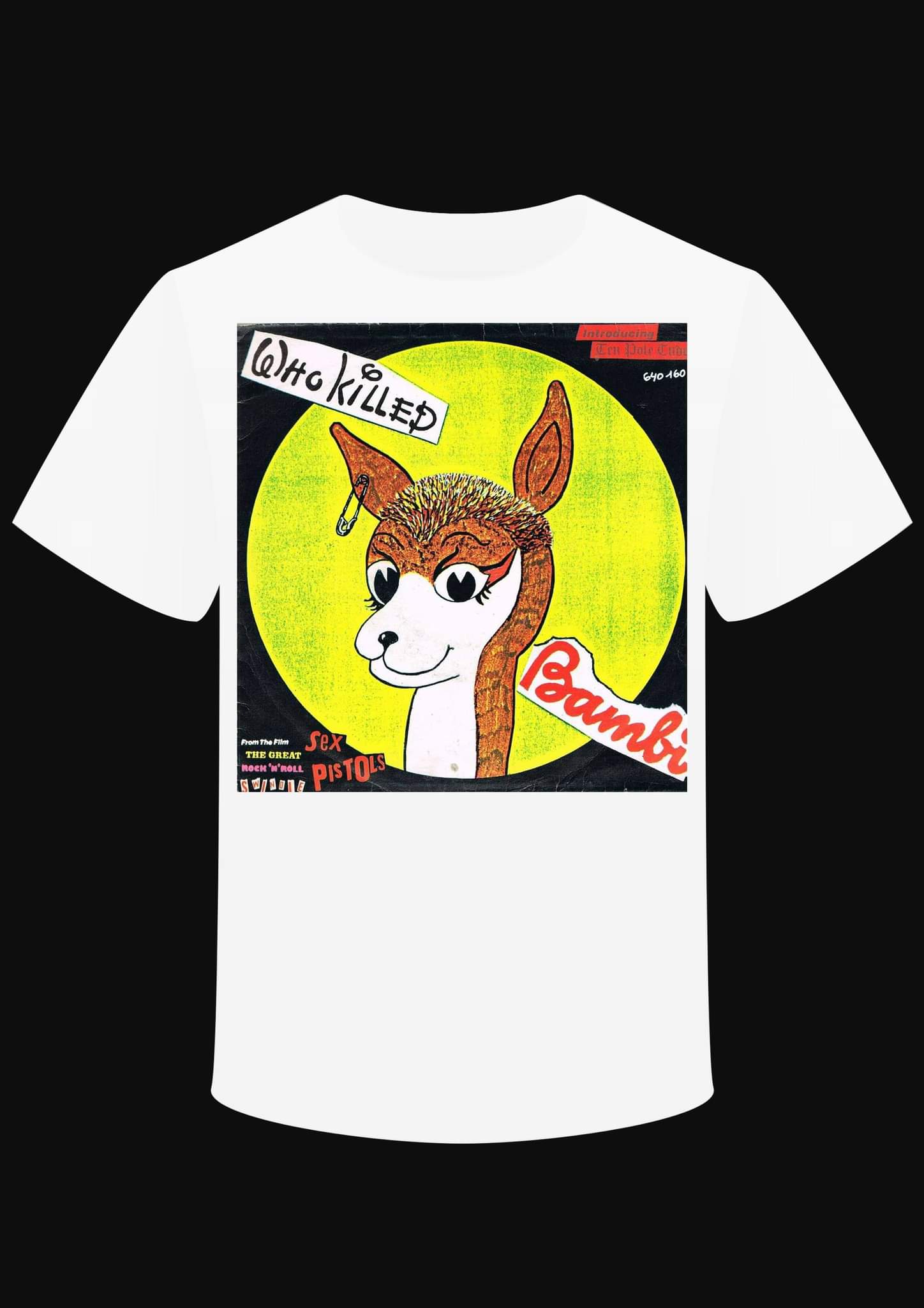 T-shirt "WHO KILLED BAMBI/SEX PISTOLS" - L'Insoumis Clothing