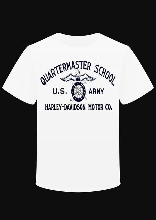 T-shirt "US Army /Harley school" - L'Insoumis Clothing